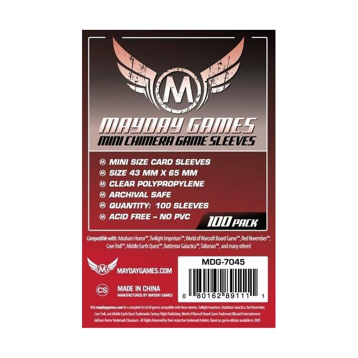 Fundas Tamaño Mini Quimera Mayday Games