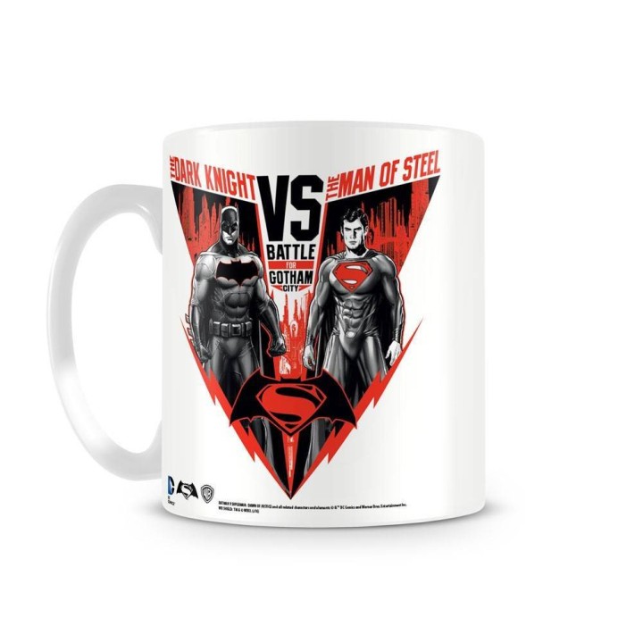 Batman Vs. Superman Taza Battle of Gotham