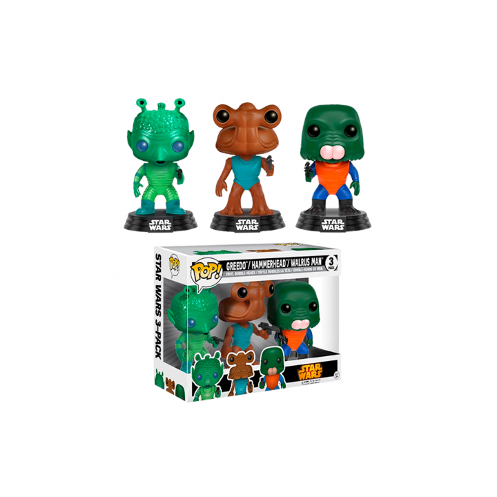 POP! Star Wars - Greedo, Hammerhead & Walrus