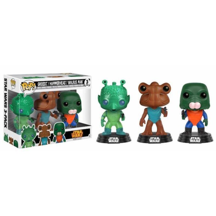 POP! Star Wars - Greedo, Hammerhead & Walrus