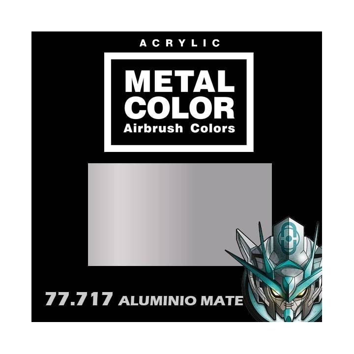 77717 Aluminio Mate Vallejo Metal Color Airbrush Colors
