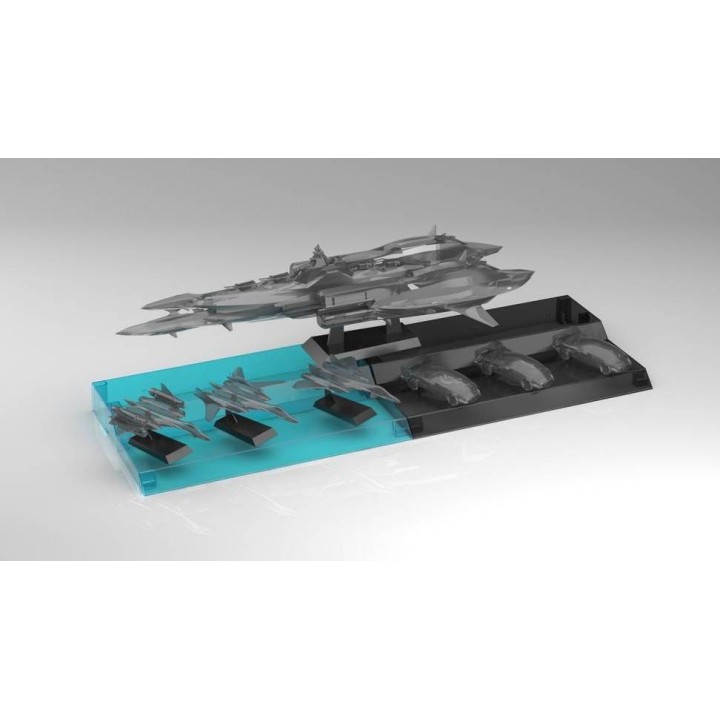Collection Stage Clear Blue (Base Expositora)