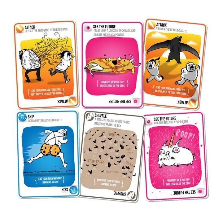 Exploding Kittens Edición Original - Cartoon Corp