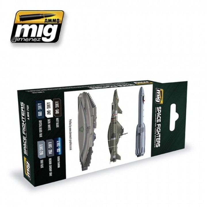AMig 7131- Pack de Pinturas para Naves Espaciales