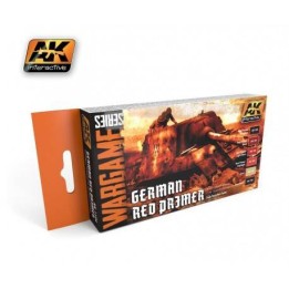 AK 1124 - Pack de Pintura German Red Primer