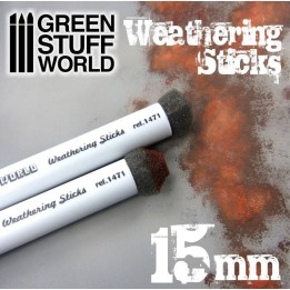 Green Stuff World - Pinceles Weahtering 15mm
