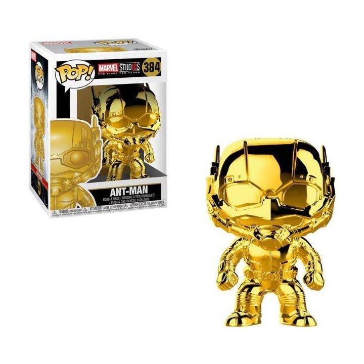 POP! Marvel Studios 10 - Ant-Man Gold Chrome (Exclusive)