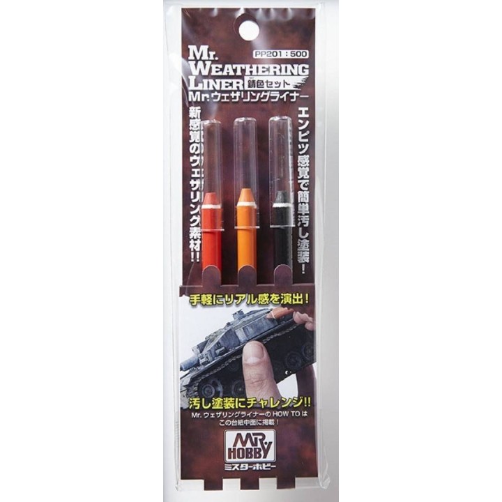 Mr Hobby - Pack Weathering Liner Rust-Color