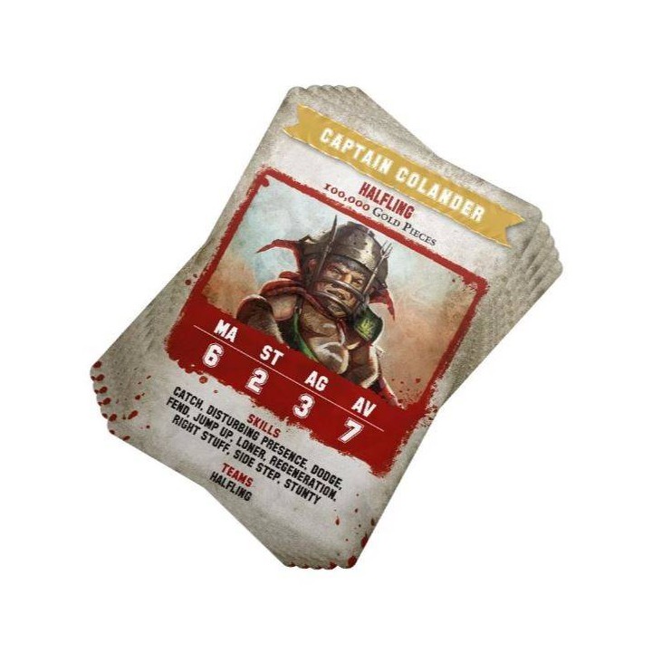 Blood Bowl: Cartas Equipo Halfing (English)