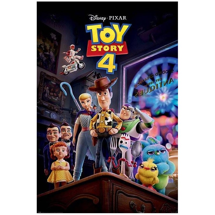 Toy Story 4 Póster Antique Shop Anarchy 91,5x61cm