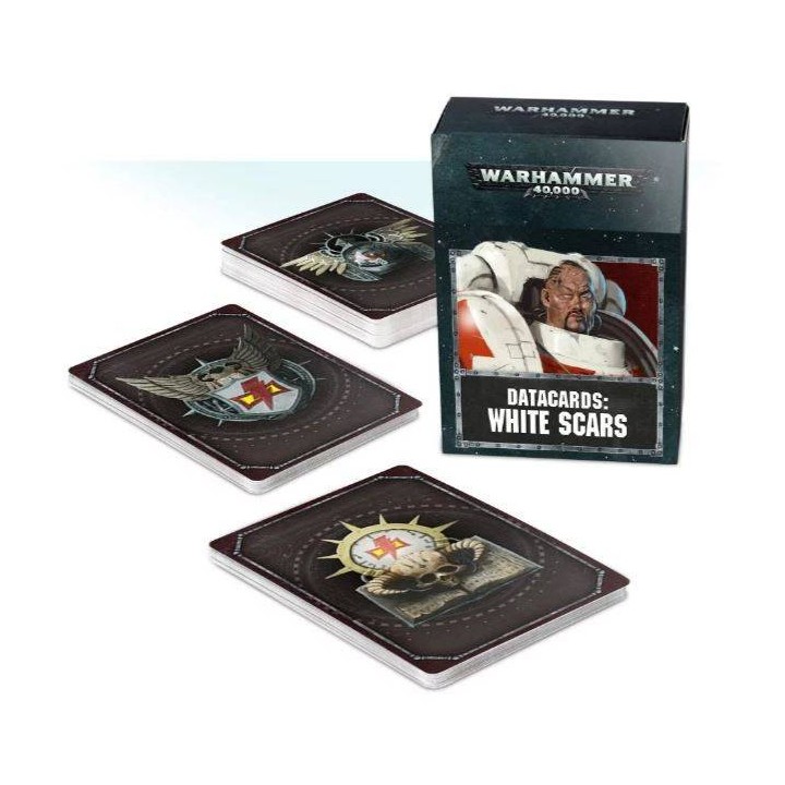 Warhammer 40.000: Datacards White Scars (Castellano)