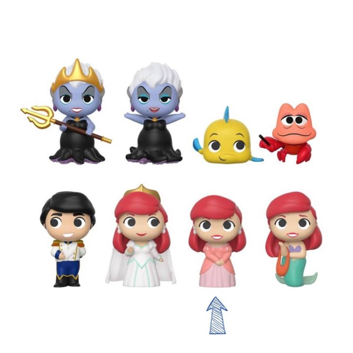 Mistery Mini The Little Mermaid Ariel Traje Rosa