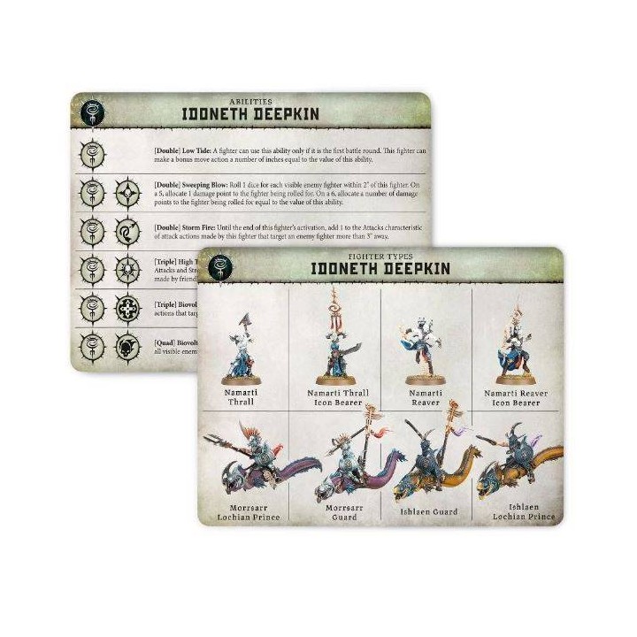 Warhammer Age of Sigmar Warcry: Sobre Idoneth Deepkin (Multiidioma)