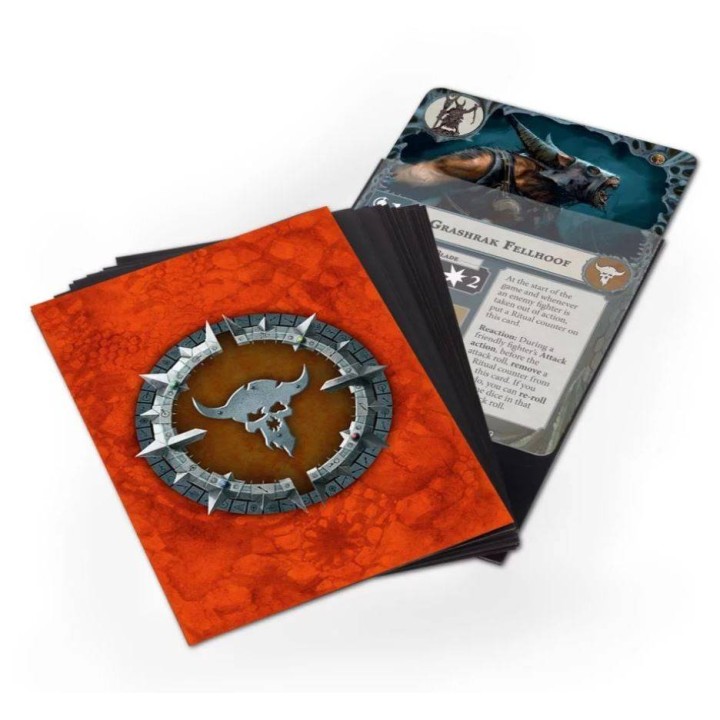 Fundas Premium Tamaño Estándar Grashrak's Despoilers Warhammer Underworlds Beastgrave Art Sleeves Games Workshop