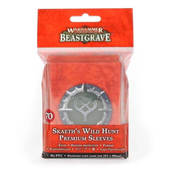 Fundas Premium Tamaño Estándar Skaeth's Wild Hunt Warhammer Underworlds Beastgrave Art Sleeves Games Workshop