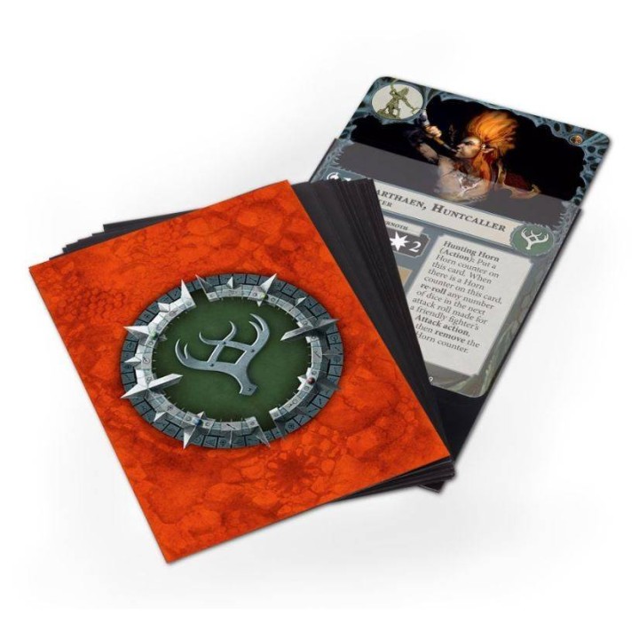 Fundas Premium Tamaño Estándar Skaeth's Wild Hunt Warhammer Underworlds Beastgrave Art Sleeves Games Workshop