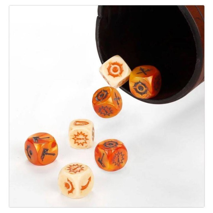 Warhammer Underworlds Beastgrave: Set de Dados Skaeth´s Wild Hunt