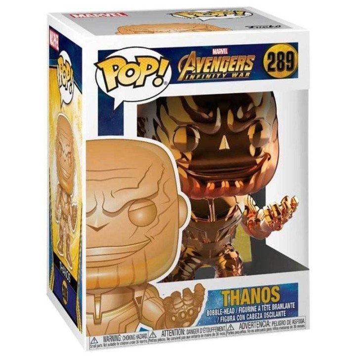 POP! Avengers Infinity War - Thanos (Orange Chrome) (Exclusive)