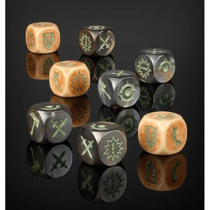 Warhammer Underworlds Beastgrave: Set de Dados Rippas Snarlfangs