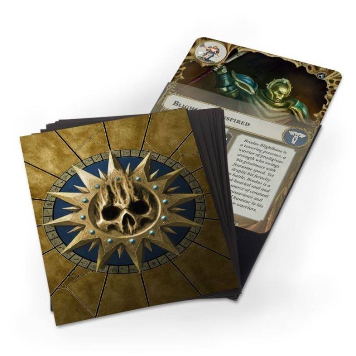 Fundas Premium Tamaño Estándar Ironsoul's Condemnors Warhammer Underworlds Beastgrave Art Sleeves Games Workshop