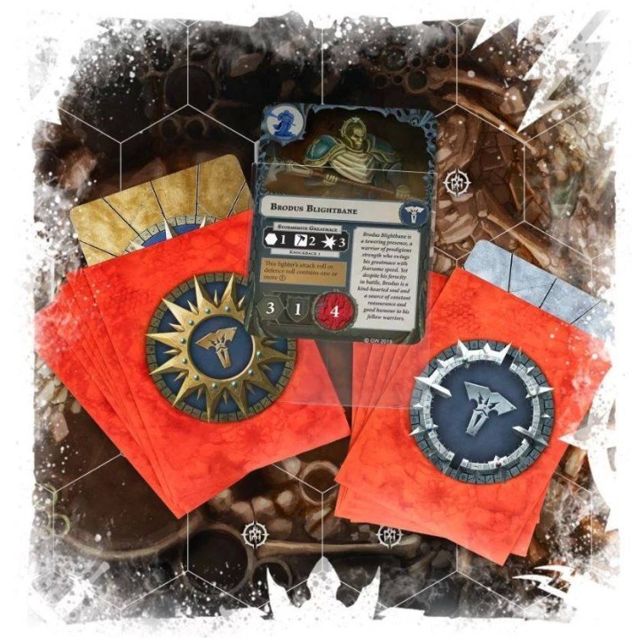 Fundas Premium Tamaño Estándar Ironsoul's Condemnors Warhammer Underworlds Beastgrave Art Sleeves Games Workshop