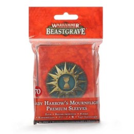 Fundas Premium Tamaño Estándar Lady Harrow's Mournflight Warhammer Underworlds Beastgrave Art Sleeves Games Workshop