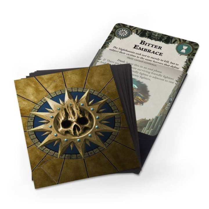 Fundas Premium Tamaño Estándar Lady Harrow's Mournflight Warhammer Underworlds Beastgrave Art Sleeves Games Workshop