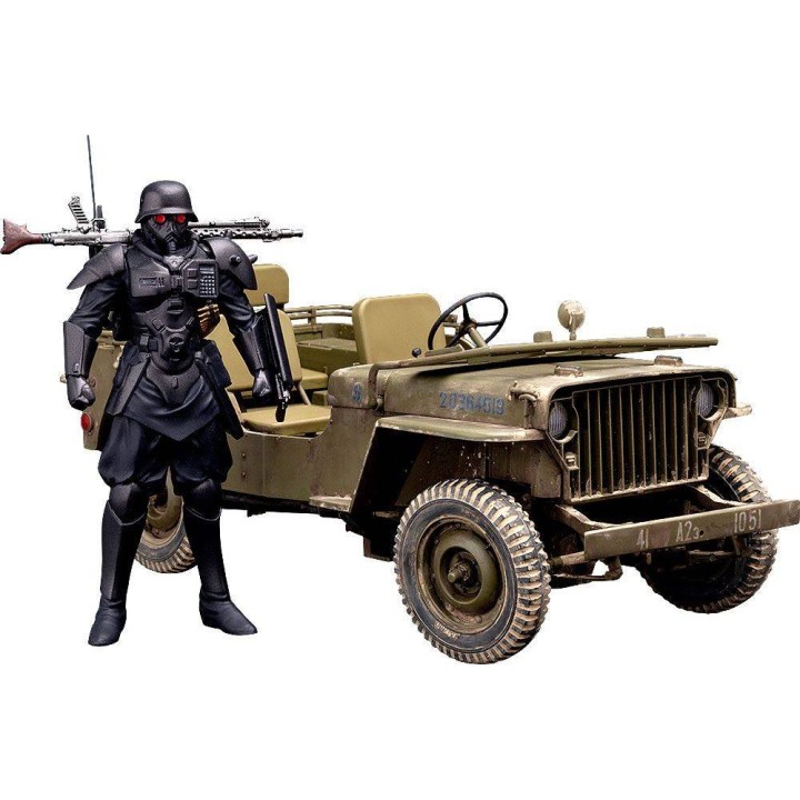 1/20 Protect Gear Unit Special Investigations with Patrol Vehicle MF-35 Plamax The Red Spectacles (Minimum Factory