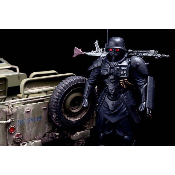 1/20 Protect Gear Unit Special Investigations with Patrol Vehicle MF-35 Plamax The Red Spectacles (Minimum Factory