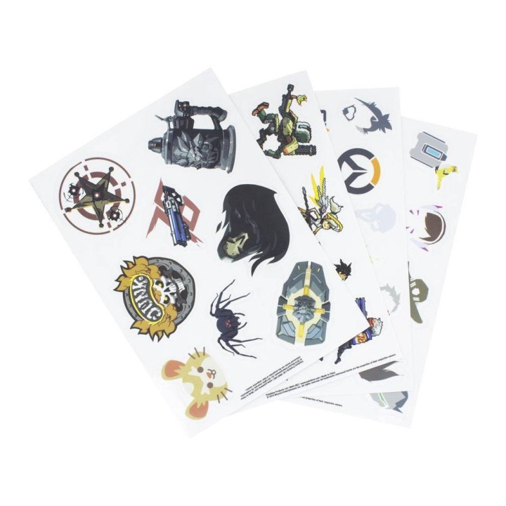 Overwatch Lamina de Pegatinas Vinilo Iconic Character