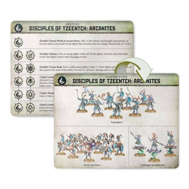 Warhammer Age of Sigmar Warcry: Sobre Tzeentch Arcanites (Multiidioma)