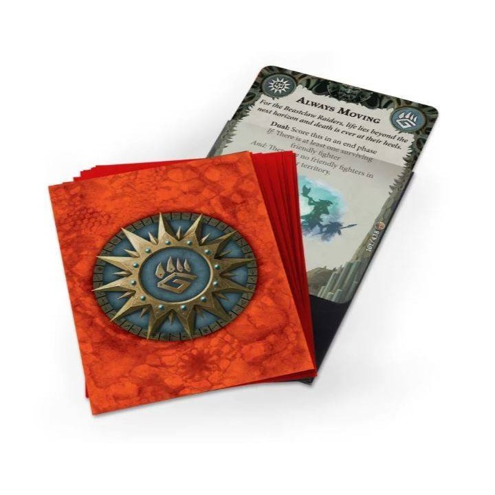 Fundas Premium Tamaño Estándar Hrothgorn's Mantrappers Warhammer Underworlds Beastgrave Art Sleeves Games Workshop