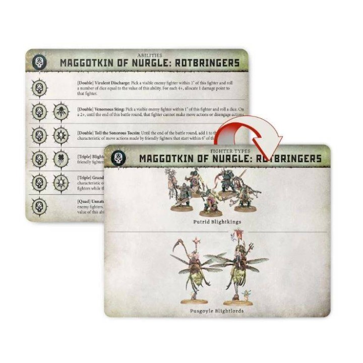 Warhammer Age of Sigmar Warcry: Sobre Maggotkin of Nurgle Rotbringers (Multiidioma)