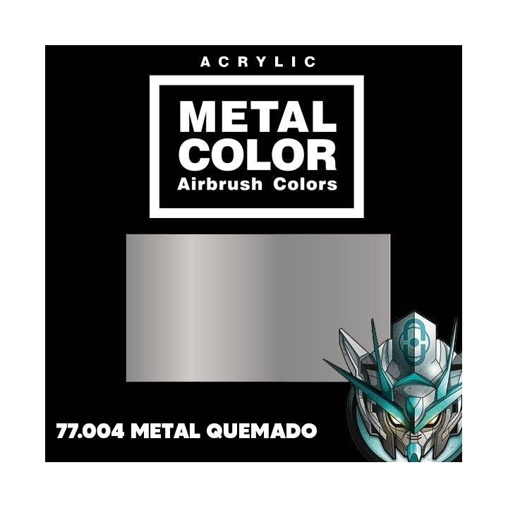 77704 Metal Quemado Vallejo Metal Color Airbrush Colors