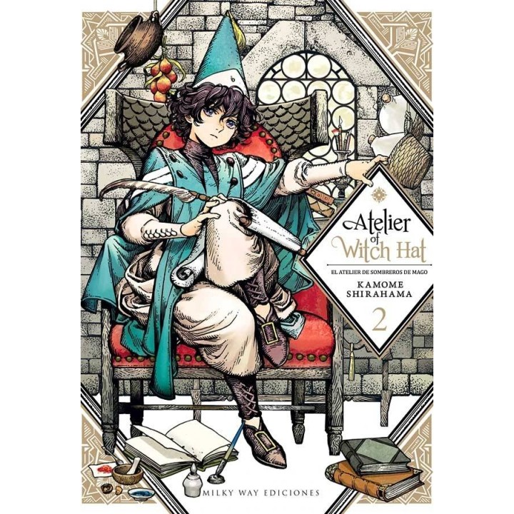 Manga Atelier of Witch Hat 02