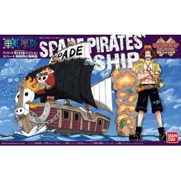 Spade Pirate's Ship One Piece Grand Ship Collection