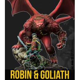 Knight Models Batman Miniature Game: Robin & Goliath 35mm