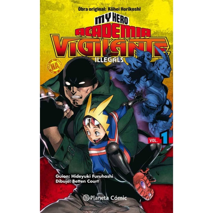 My Hero Academia Vigilante Illegals 01