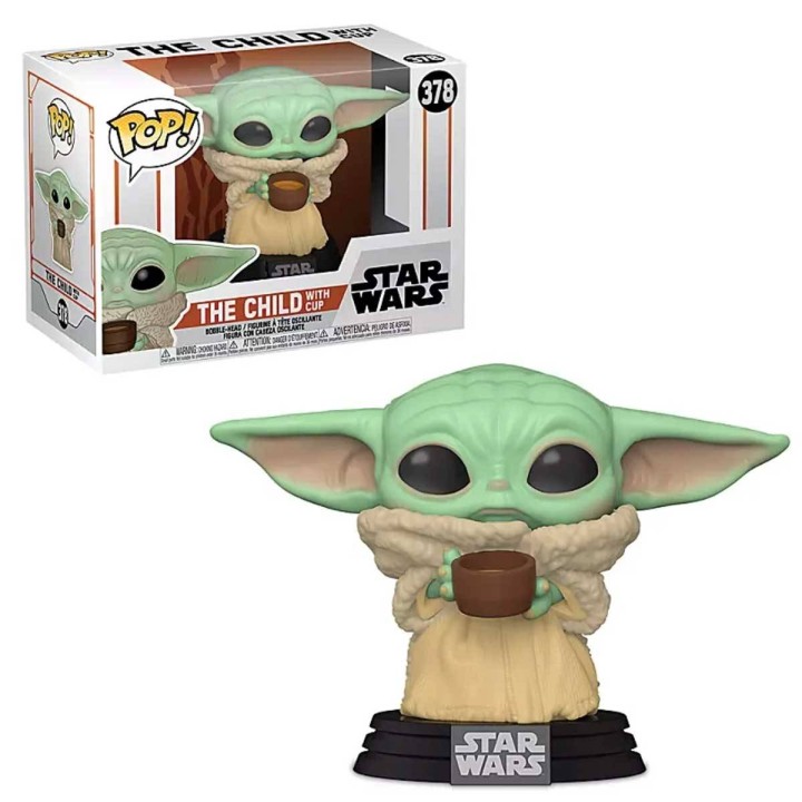 Funko Pop The Child with Cup 378 Star Wars The Mandalorian