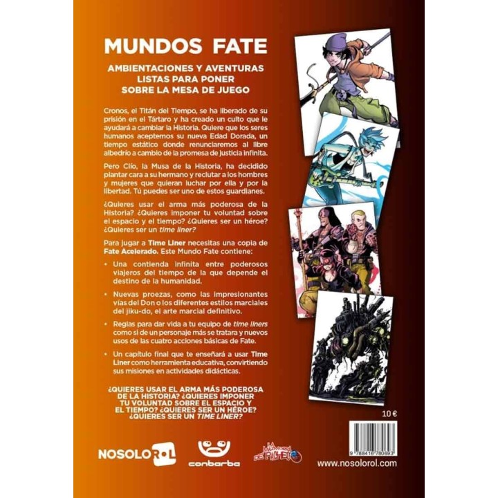 Fate: Time Liner (Castellano)