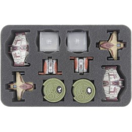Feldherr Bandeja de Espuma X Wing Kimogila Fighter Quadjumpe H6 Scurrg Bomber