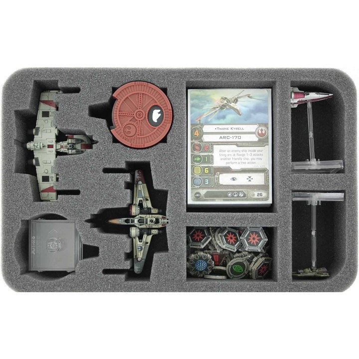 Feldherr - Bandeja de Espuma X-Wing ARC-170/Ala K