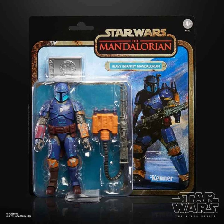 Star Wars The Black Series The Madalorian Credit Collection Heavy Infantry Mandalorian