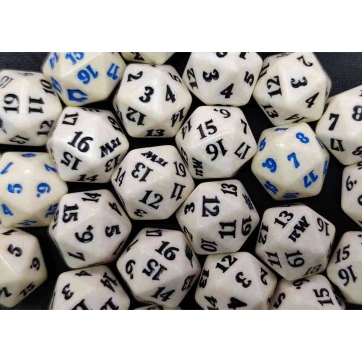 Dados Blancos D20