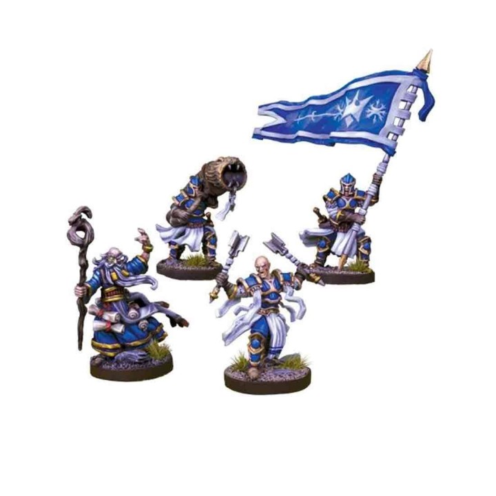 Runewars Grupo de Mando de Infanteria de Daqan Castellano