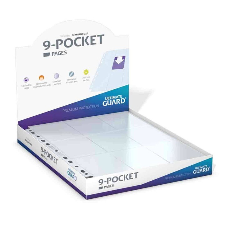 Ultimate Guard Hojas de 9 Bolsillos 9Pocket