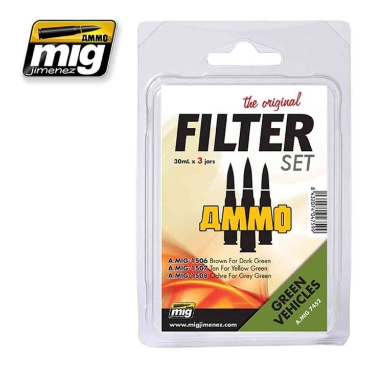 AMig 7452 Set de Filtros Para Vehiculos Verdes