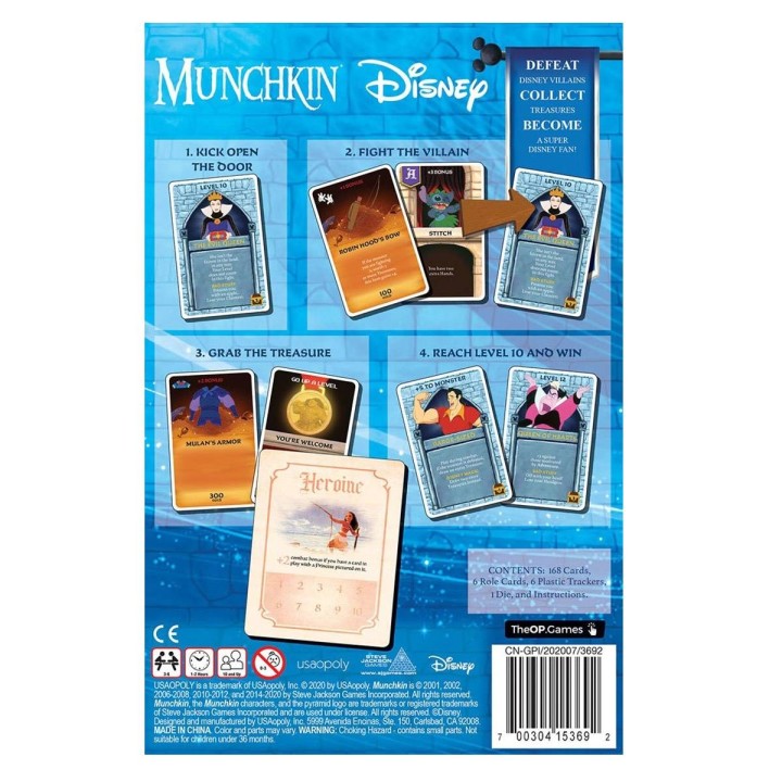 Munchkin Disney (English)