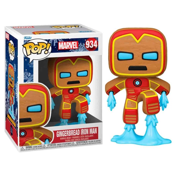 POP! Gingerbread Iron Man Marvel Holiday 934