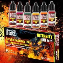 Set de Pinturas Intensity Ink Set I Green Stuff World